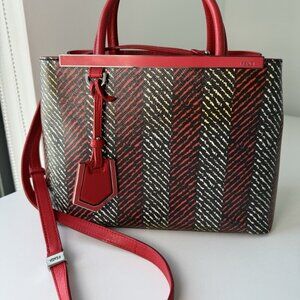 FENDI Vitello Elite PETITE 2JOURS Fendi Tote Bag